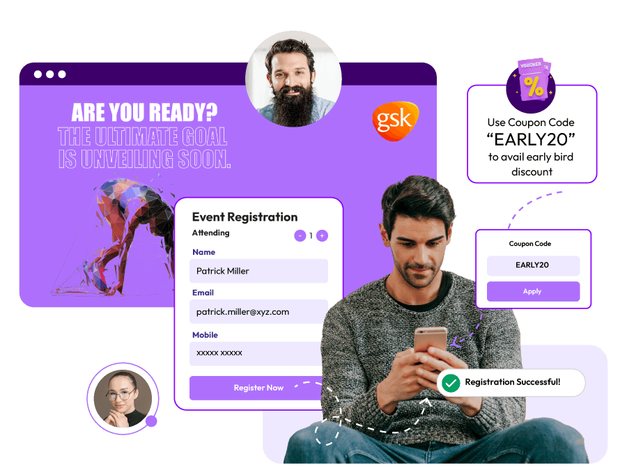 Branded Event Microsite & Mobile App