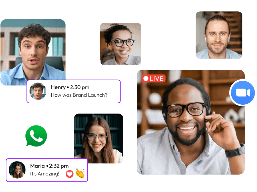 WhatsApp And Zoom Meeting Integration
